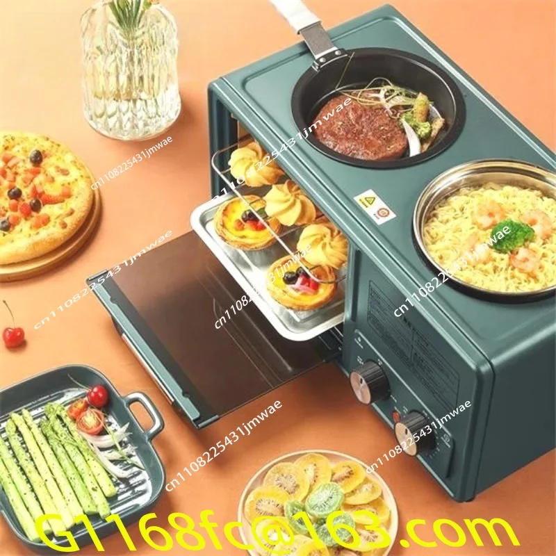 Toaster - Çok Fonksiyonlu Sandviç ve Kahvaltılık Makinesi,