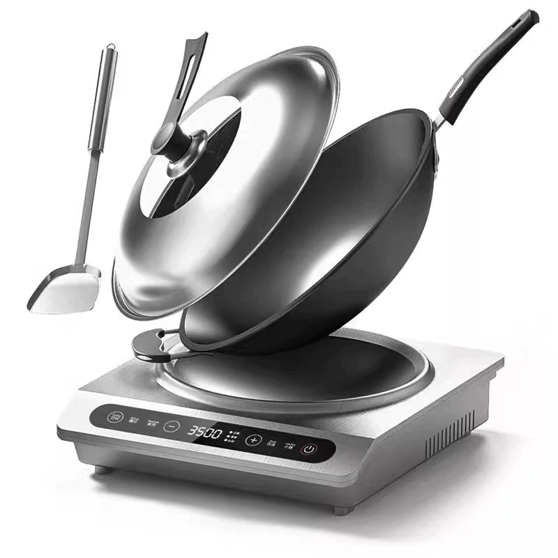 Induction Cooker - 3500W Ticari İndüksiyonlu Ocak, Yüksek Güçlü