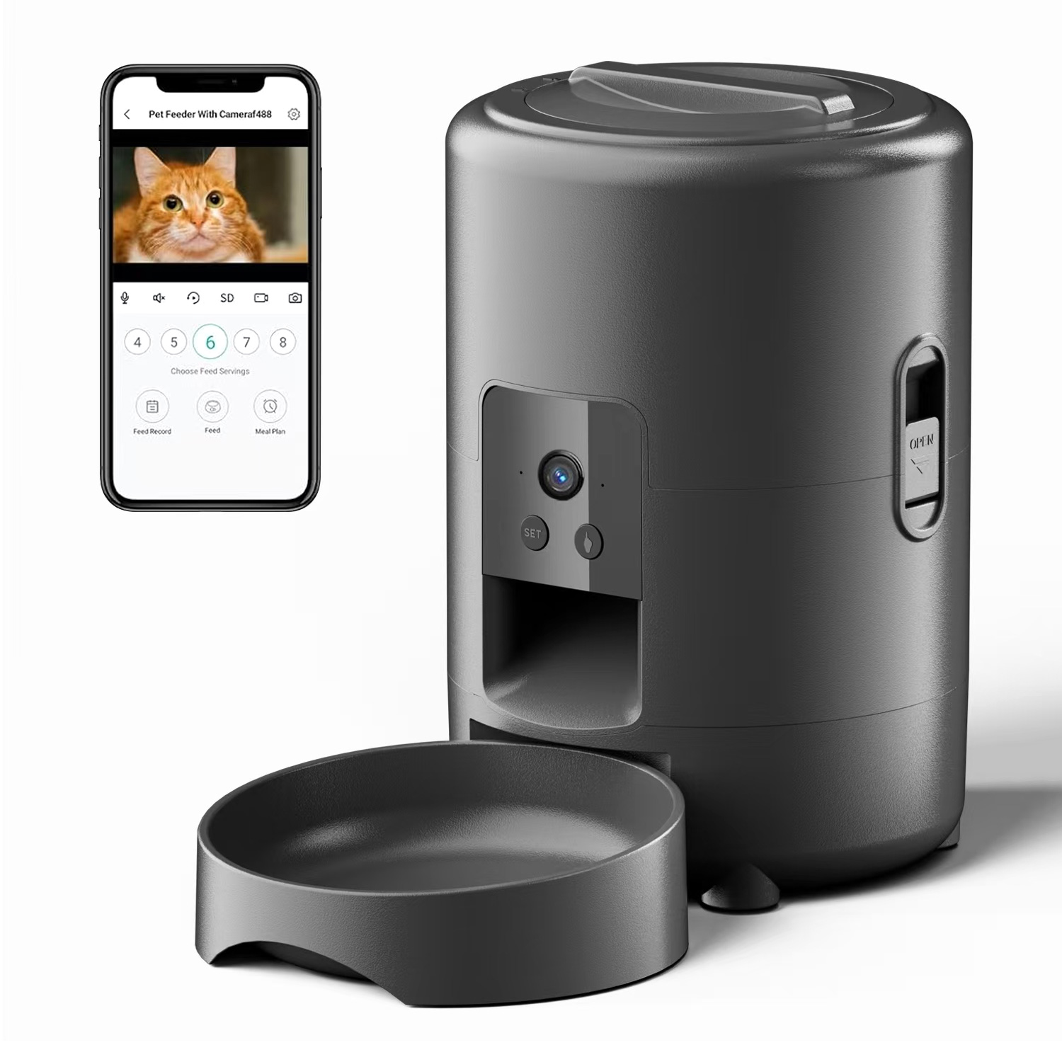 Kitchen Appliances Video - 2L Kapaklı, WiFi özellikli, USB ile