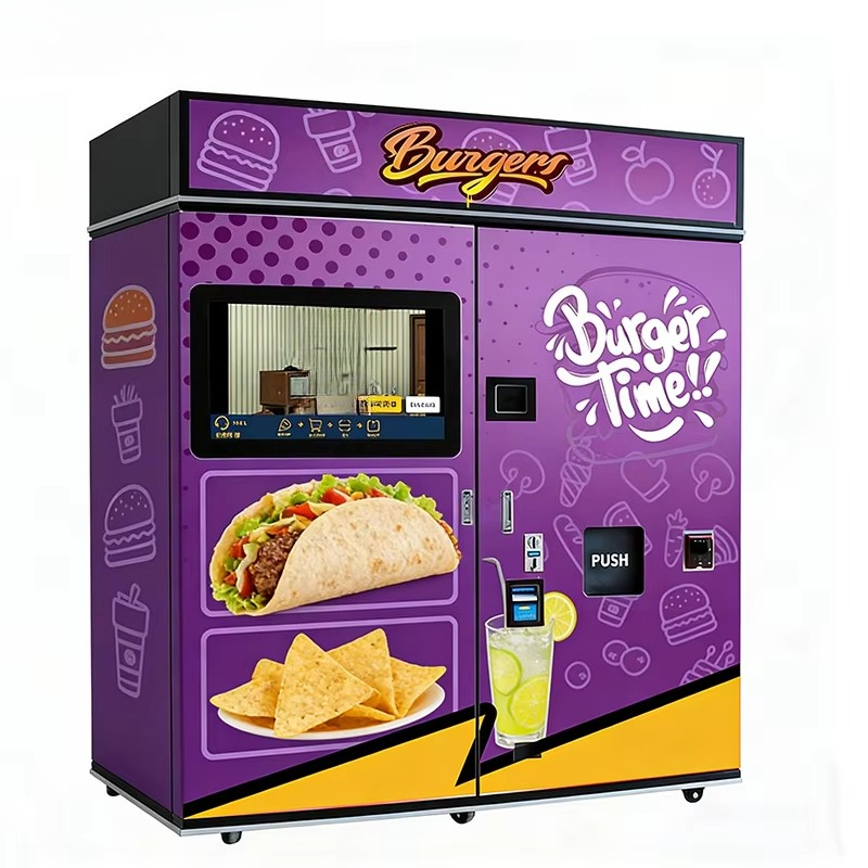 Microwave Oven - Mikrodalga Fırınlı, Özelleştirilebilir Hızlı Servis Otomatı,